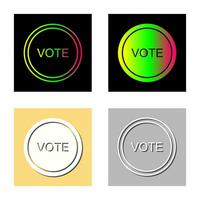 Vote Link Vector Icon