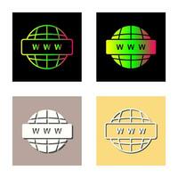 World Wide Web Vector Icon