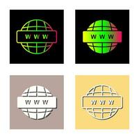 World Wide Web Vector Icon