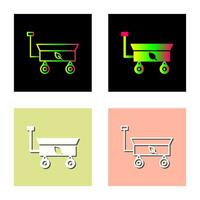 Garden Cart Vector Icon