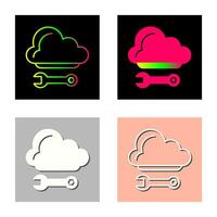 Cloud Computing Vector Icon