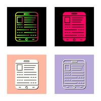 Ebook Vector Icon