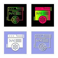 Web Development Vector Icon