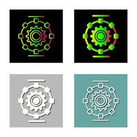 Automated Process Vector Icon
