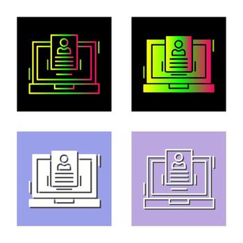 icono de vector de usuario