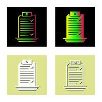 Check List Vector Icon