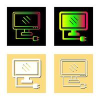 Monitor Vector Icon