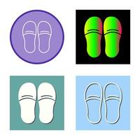 Slippers Vector Icon