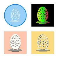 Easter Egg Vector Icon