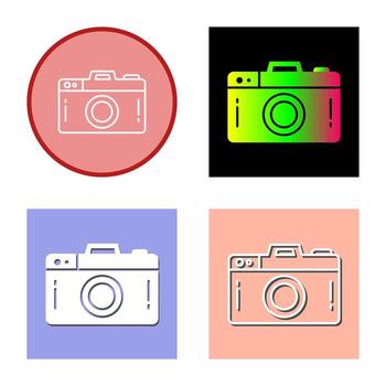 icono de vector de camara