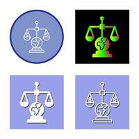 International Law Vector Icon