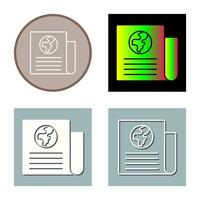 Newspaper Vector Icon