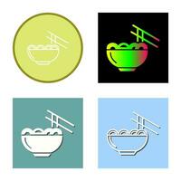 Chinese food Vector Icon