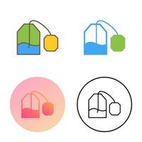 Tea Bag Vector Icon