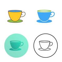 Tea Cup Vector Icon