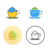 Latte Vector Icon