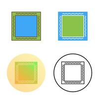 Unique Frame Vector Icon