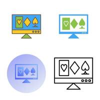 Online Gambling Vector Icon