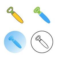 Unique Opener Vector Icon