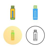 USB Drive Vector Icon