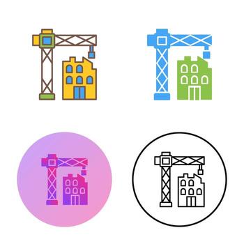 icono de vector de construcción