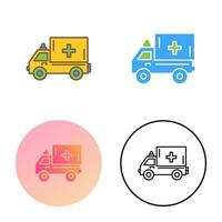 Ambulance Vector Icon