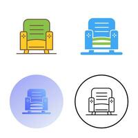 Armchair Vector Icon