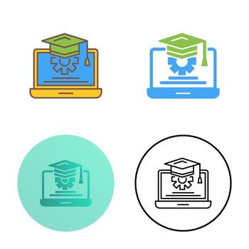 icono de vector de curso