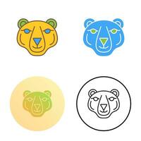 Polar Bear Vector Icon