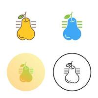 Pear Vector Icon