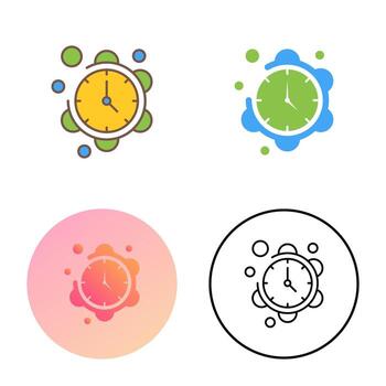 Clock Vector Icon
