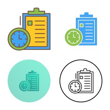 icono de vector de gestión de tiempo