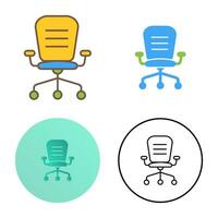 Office Chair Vector Icon
