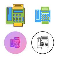 fax Machine Vector Icon