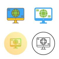 Monitor Vector Icon