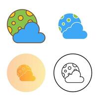 Moon Vector Icon