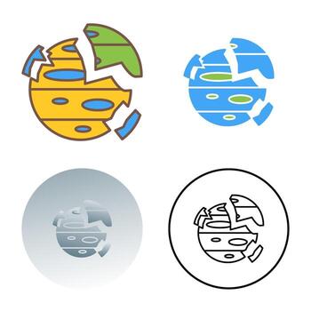 Destroyed Vector Icon