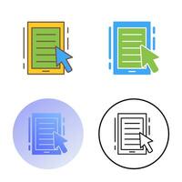 Ebook Vector Icon