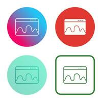 Webpage Statistics Vector Icon