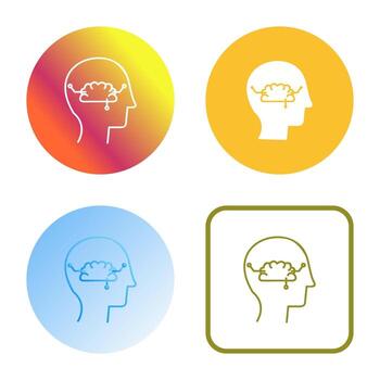 icono de vector de pensamiento