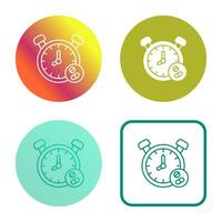 Clock Vector Icon