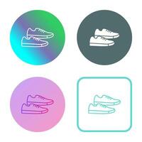 icono de vector de zapatillas