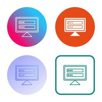 Corrupted Data Vector Icon