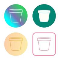 Plant Pot Vector Icon