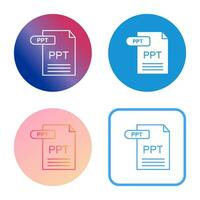 PPT Vector Icon