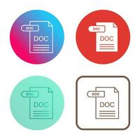 icono de vector de documento