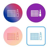 icono de vector de maquillaje