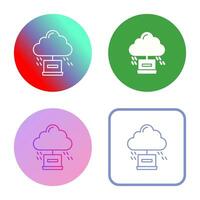 Cloud Computing Vector Icon