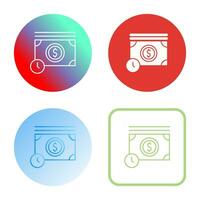 Time is Money Vector Icon