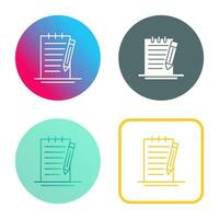 Check Up List Vector Icon